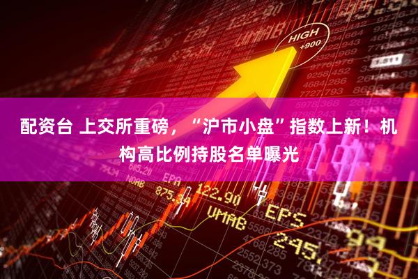 配资台 上交所重磅，“沪市小盘”指数上新！机构高比例持股名单曝光