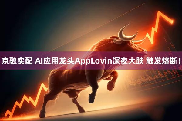 京融实配 AI应用龙头AppLovin深夜大跌 触发熔断！