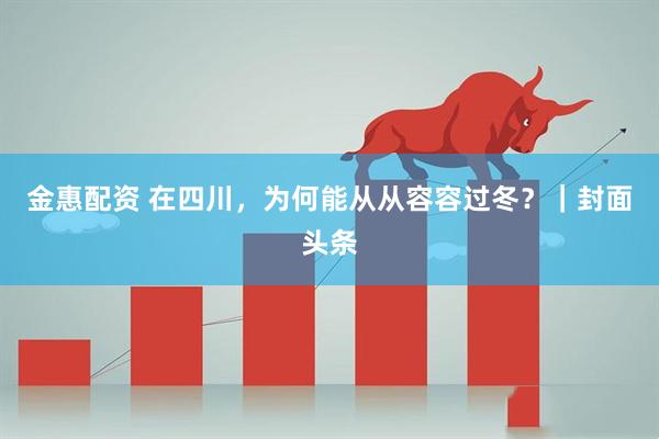 金惠配资 在四川，为何能从从容容过冬？｜封面头条